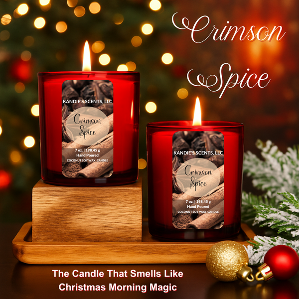 Crimson Spice: The Candle That Smells Like Christmas Morning Magic