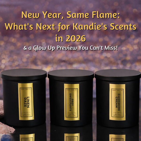 ✨ New Year, Same Flame: What’s Next for Kandie’s Scents in 2026