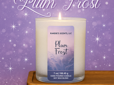 Plum Frost: The Sparkly Holiday Candle Your Winter Needs