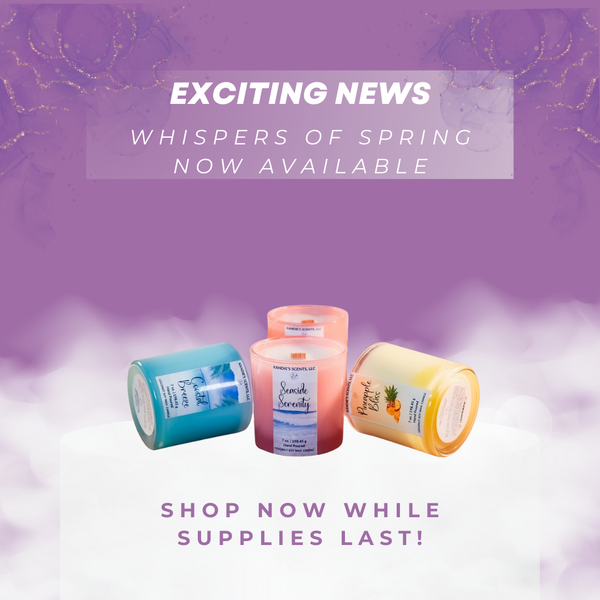 ✨ Escape to Spring: Discover the Limited Edition Whispers of Spring Collection by Kandie’s Scents, LLC