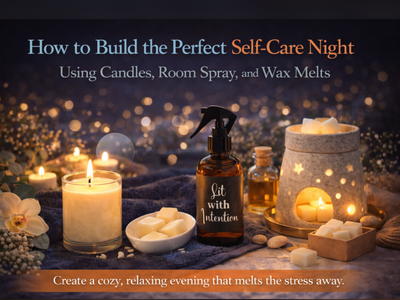 How to Build the Perfect Self-Care Night Using Candles, Room Spray, and Wax Melts