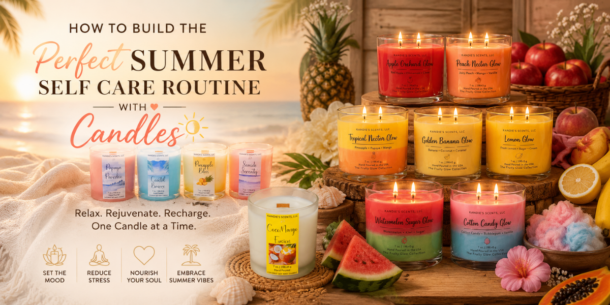 How to Build the Perfect Summer Self Care Routine with Candles