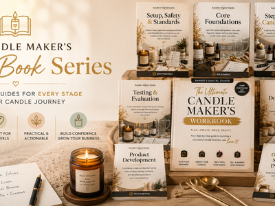 The Candle Maker's Mini Book Series: Bite Sized Guides for Every Stage of Your Candle Journey