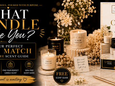What Candle Are You? Find Your Perfect Scent Match with Our Free Scent Guide
