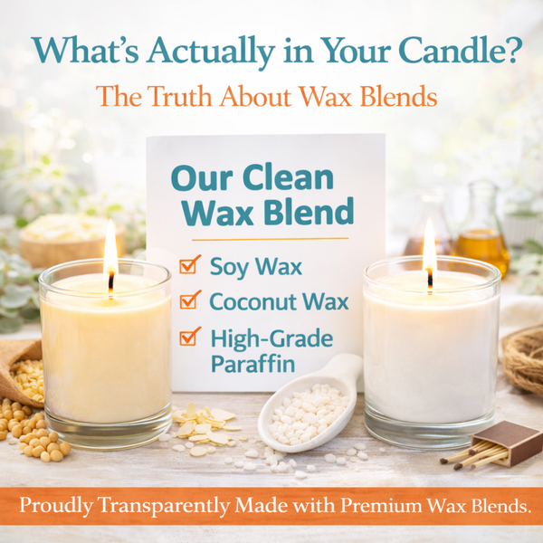 What's Actually in Your Candle? The Truth About Wax Blends
