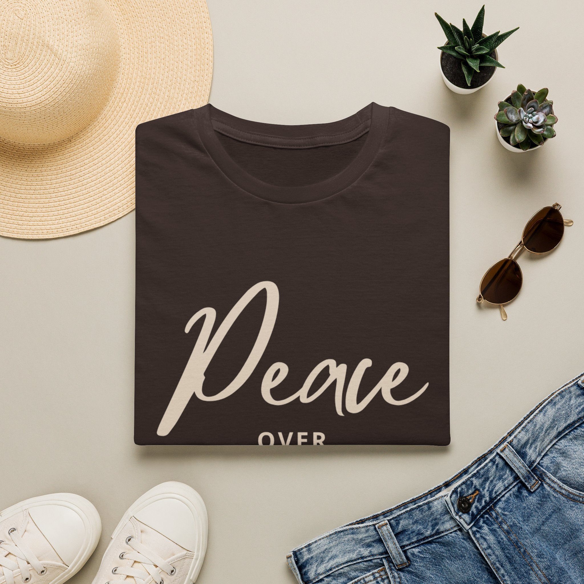 Peace over Pressure Tee | Motivational Graphic Shirt