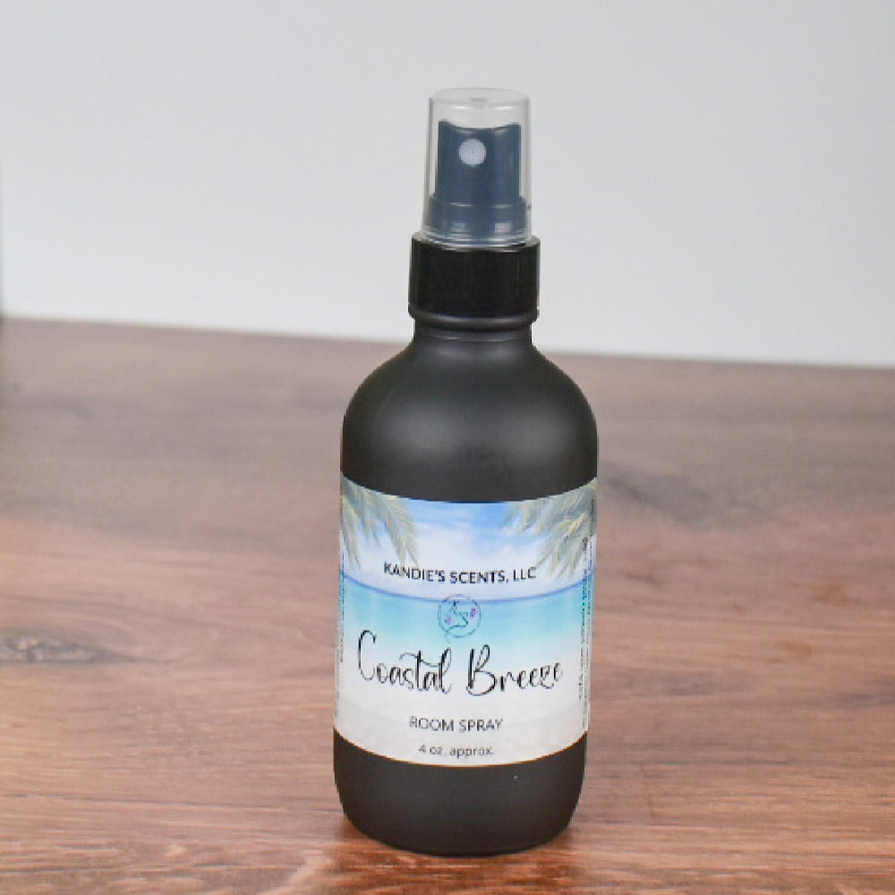 Ocean-inspired home mist with driftwood and eucalyptus notes