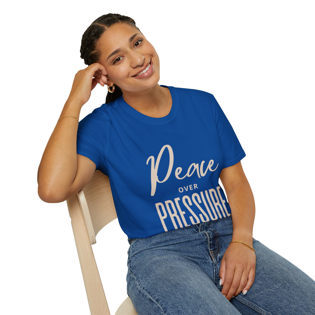 Peace over Pressure Tee | Motivational Graphic Shirt