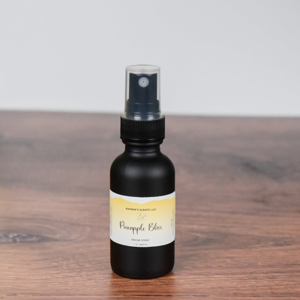 Pineapple Bliss room spray with tropical pineapple and herbal scent