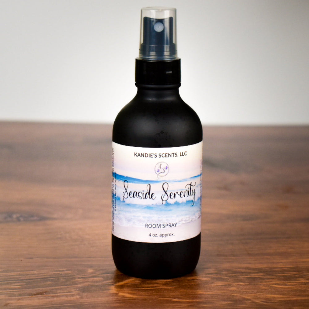 Room spray for calming, seaside-inspired home fragrance