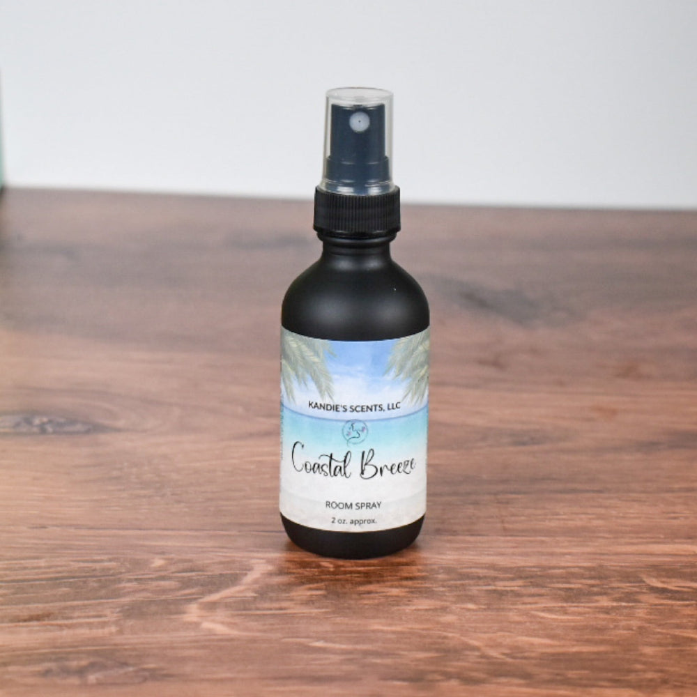 Ocean-inspired home mist with driftwood and eucalyptus notes