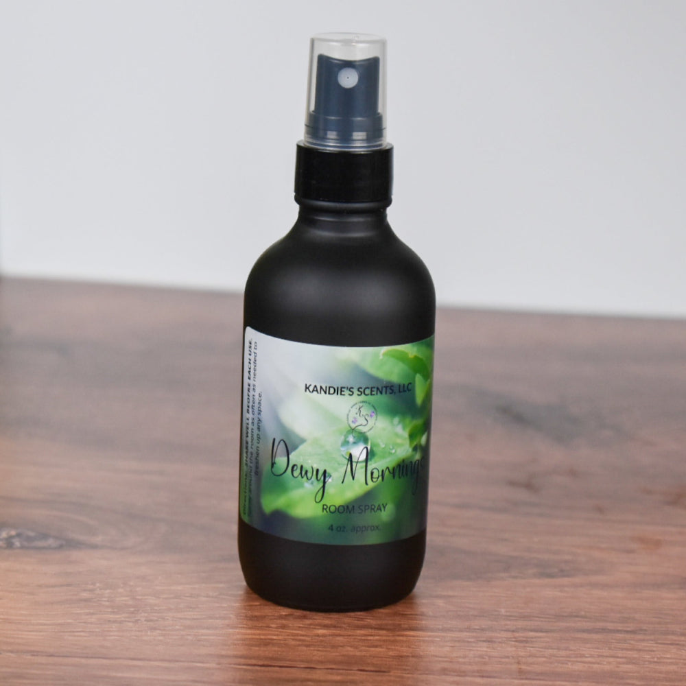 Fresh green fragrance mist with light musk finish