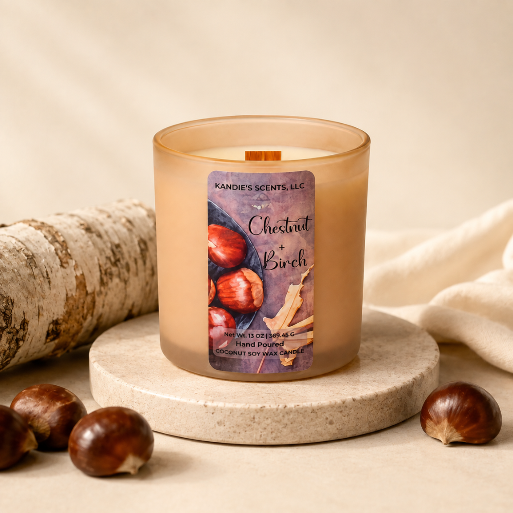 Chestnut + Birch Candle