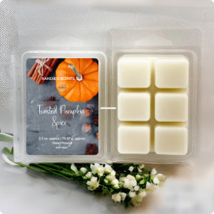 2.5 oz soy wax melts for cozy fall home fragrance