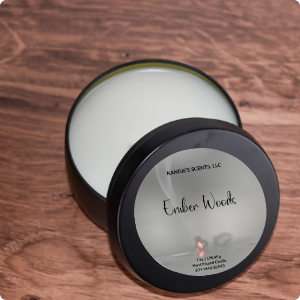 Ember Woods Candle Tin