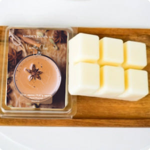 2.5 oz soy wax melts with warm spiced fall fragrance