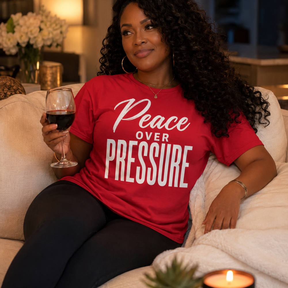 Peace over Pressure Tee | Motivational Graphic Shirt