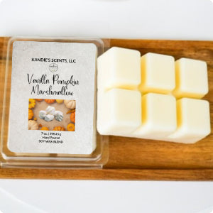 2.5 oz soy wax melts with cozy fall fragrance