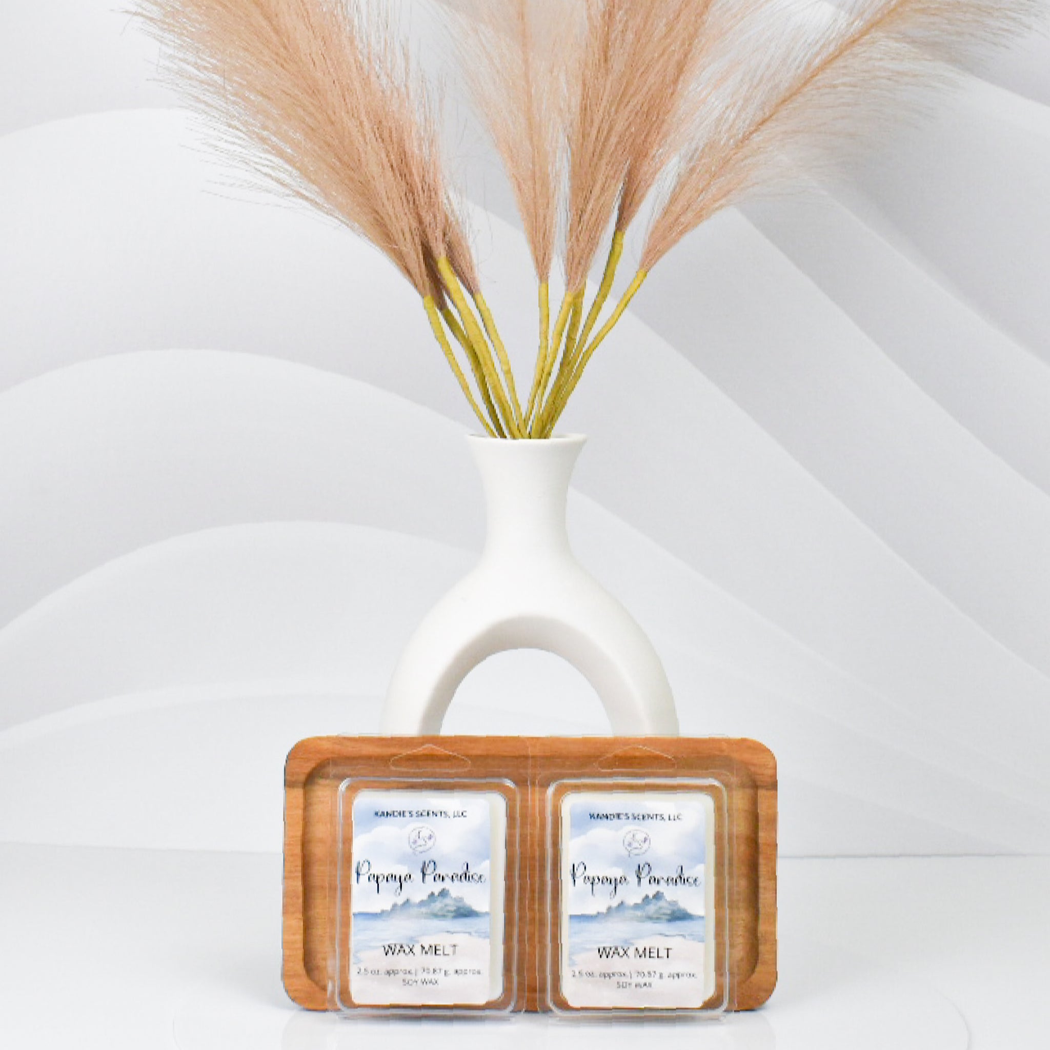 2.5 oz soy wax melts with tropical fruity fragrance