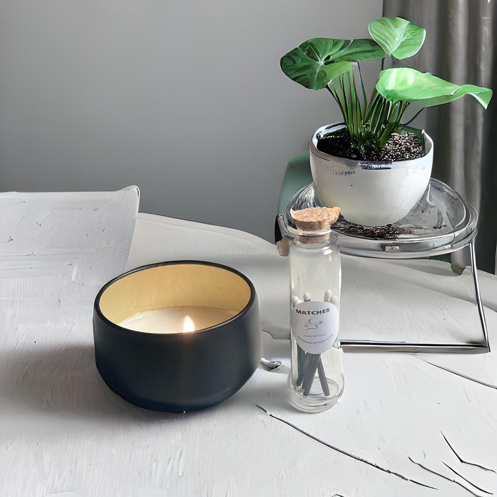 Compact candle matches for luxury home accessories