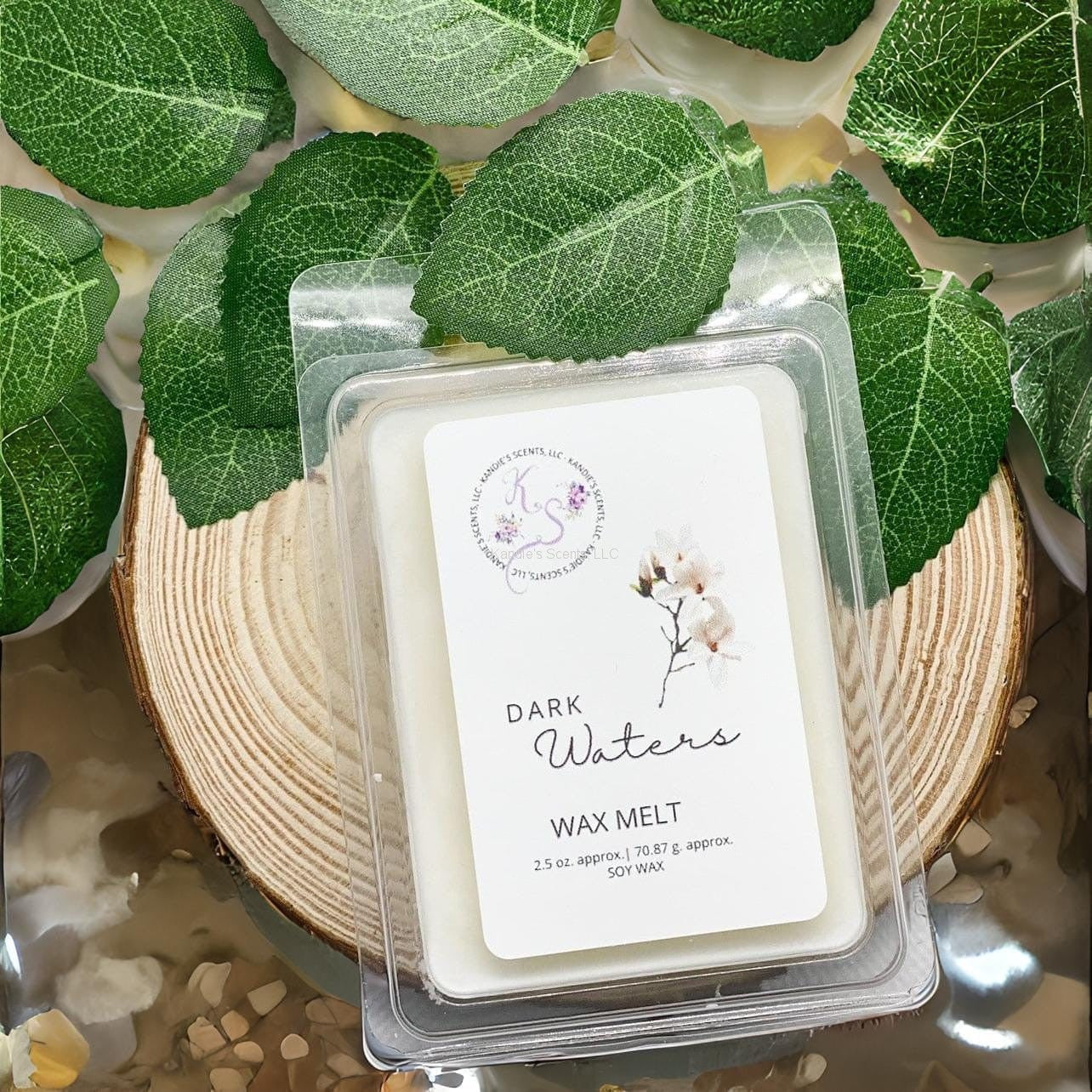 Soy wax melts with citrus, cardamom, and amber