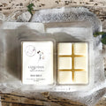 Luscious Linen soy wax melts with lavender and fresh cotton scent
