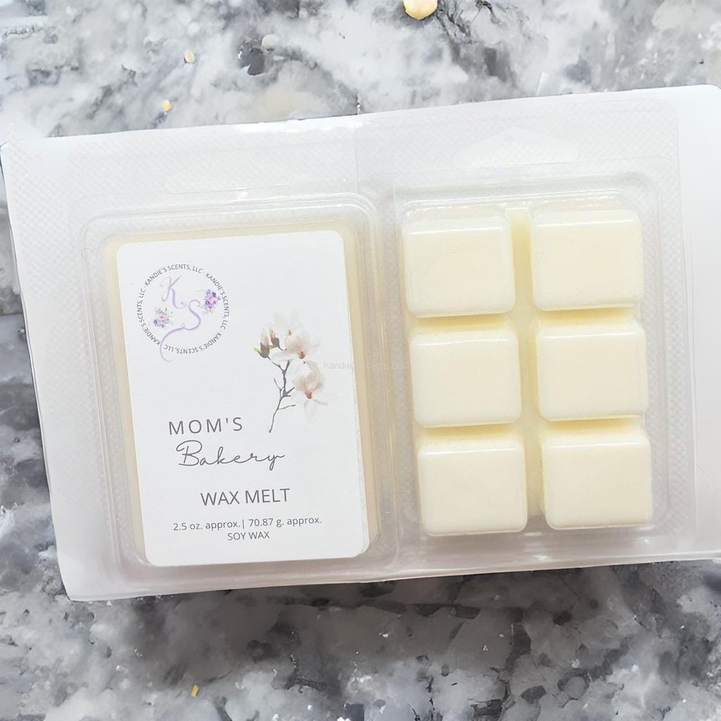 Flameless wax melts capturing fresh baked goods aroma