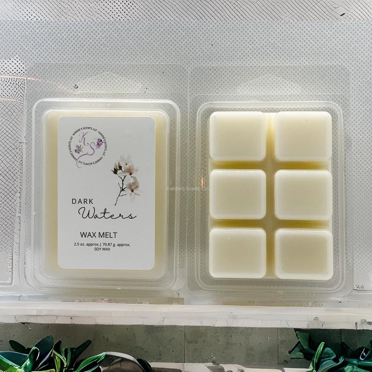 2.5 oz clamshell wax melts with coastal-inspired scent